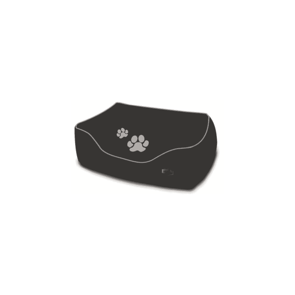 Couverture de lit pour chien et chat Nio28, noir