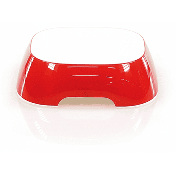 swisspet écuelles en plastique large, rouge, 1.2l