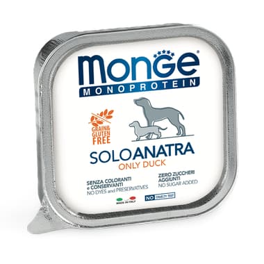 Monoprotein SOLO Dog,  Ente