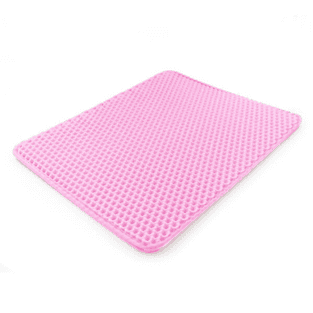 Litter Mat Velcro Rosa