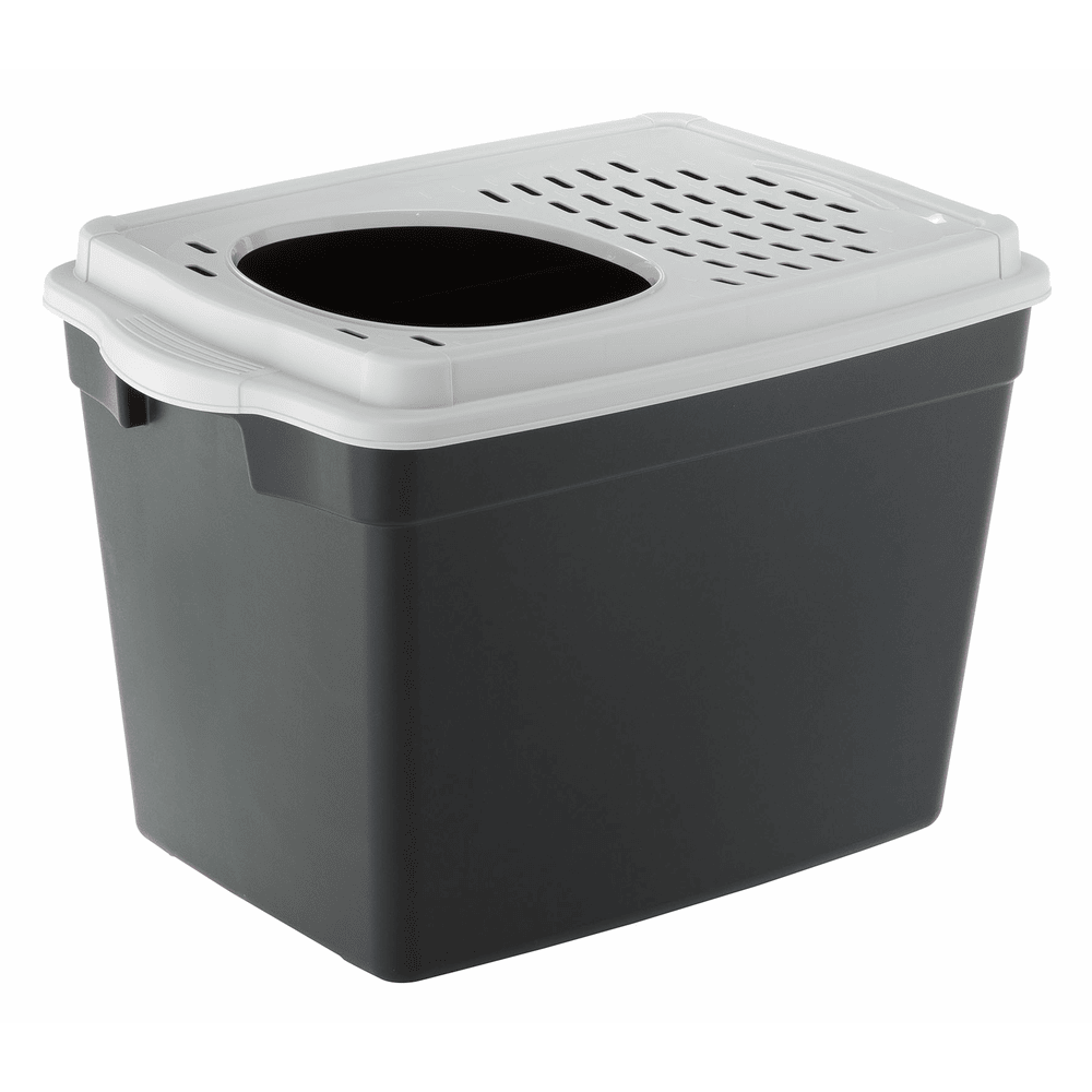 Jumpy cat litter box