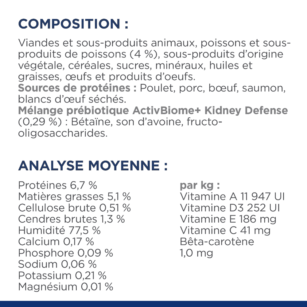 Feline k/d Kidney Care Salmon - Sachet