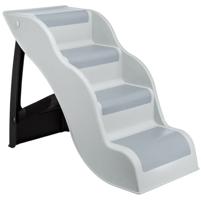 Plastic stairs light gray