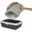 Litter mat for litter boxes