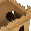 Katzenburg aus Pappe Sir Scratch-A-Lot