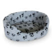 Lit pour chien Sherpa Paw gris