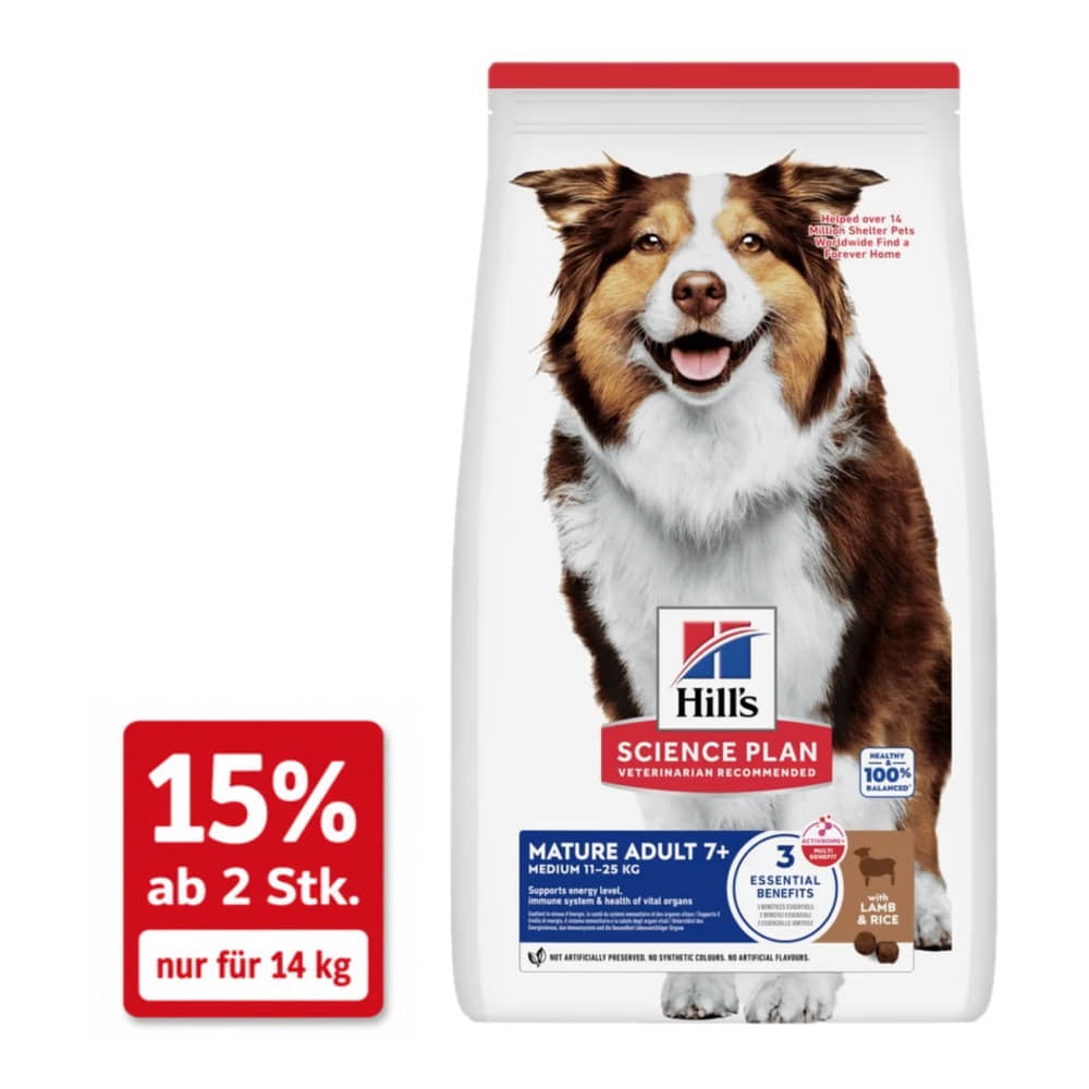 Canine Mature Adult 7+ Medium Breed Lamb & Rice