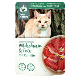 Cat Adult Wildschwein & Ente mit Kamille