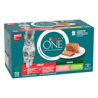 Terrine Sterilcat Saumon & Carottes / Dinde & Épinards