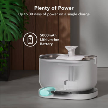 Dockstream cordless drinking fountain