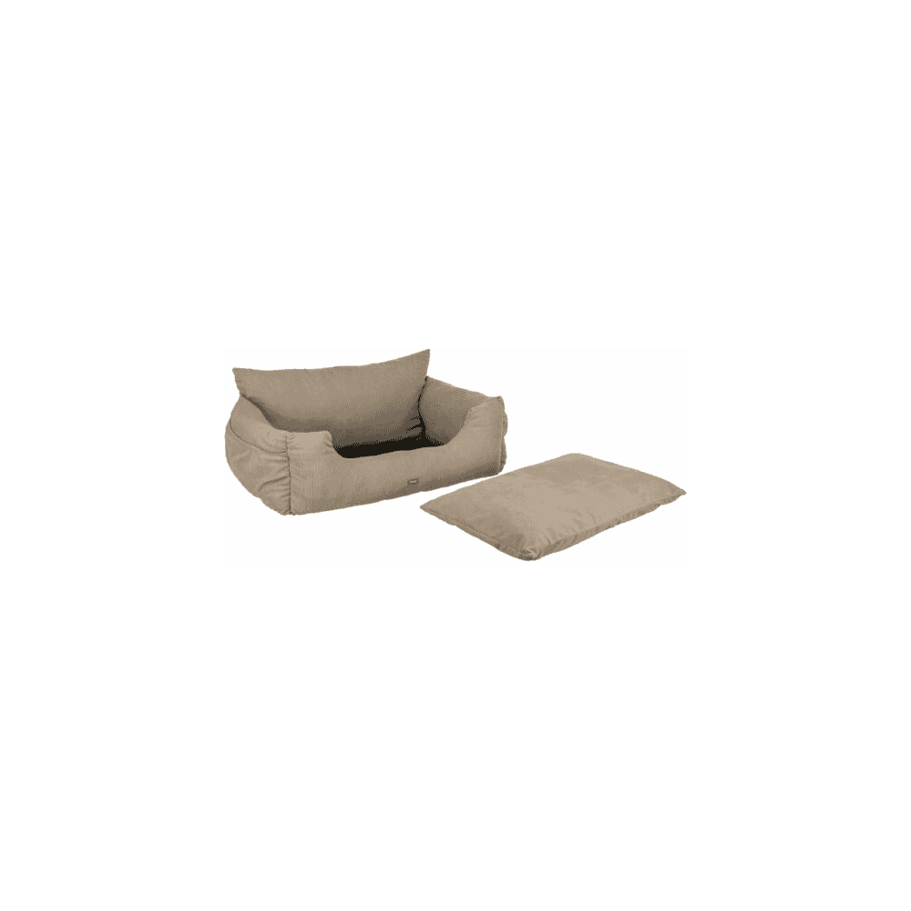 Autositz doppelt, taupe