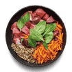 Adult Kalb mit Quinoa