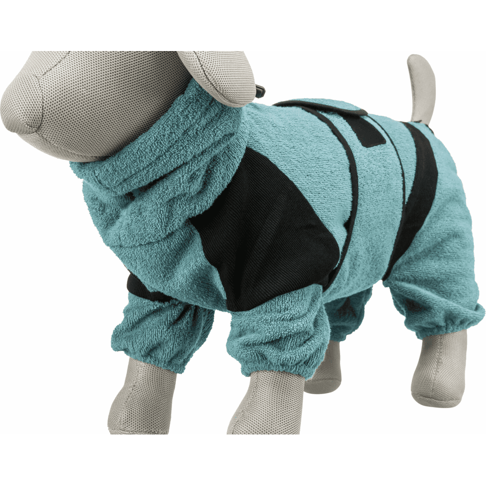 Combinaison et peignor pour chiens