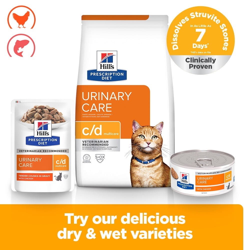 Feline c/d Multicare Urinary Care - Fresh pouches