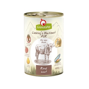 Liebling's Mahlzeit pour chiens - PUR Bœuf