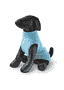Hundepullover hellblau