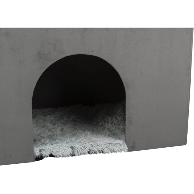 Höhle Harvey mit Treppe, grau