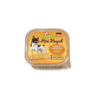 Hund - Mini Royal Huhn & Garnelen