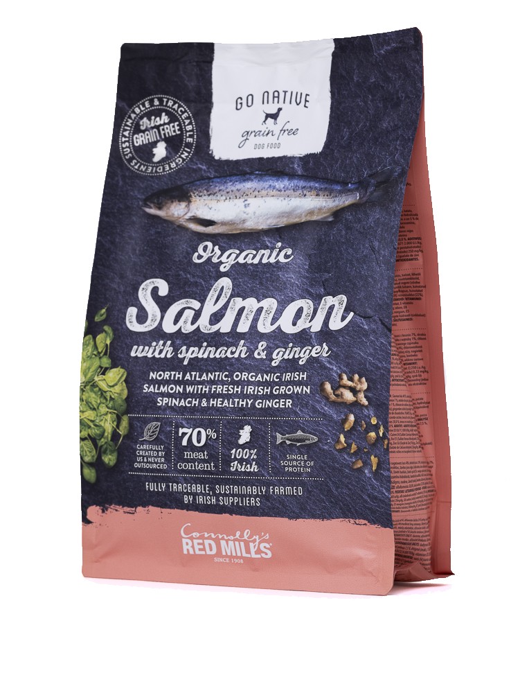 Adult with Organic Salmon Dry Dog Food