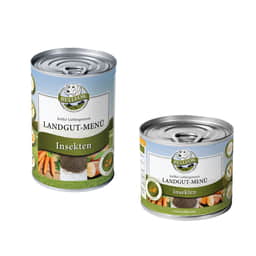 Landgut-Menü getreidefrei Insektenbasis