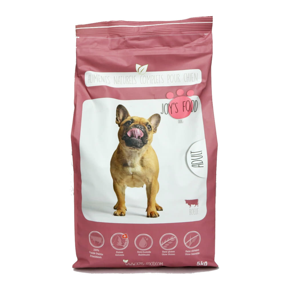 DOG ADULT – Croquettes semi-humides Bœuf Frais Suisse