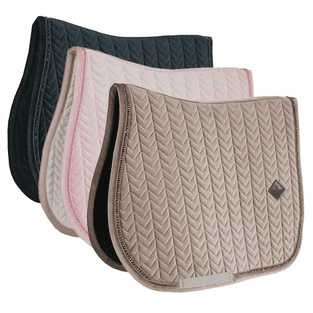 Chabraque de saut en velours Pearls