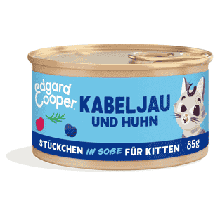 Kitten Kabeljau & Huhn - Dose