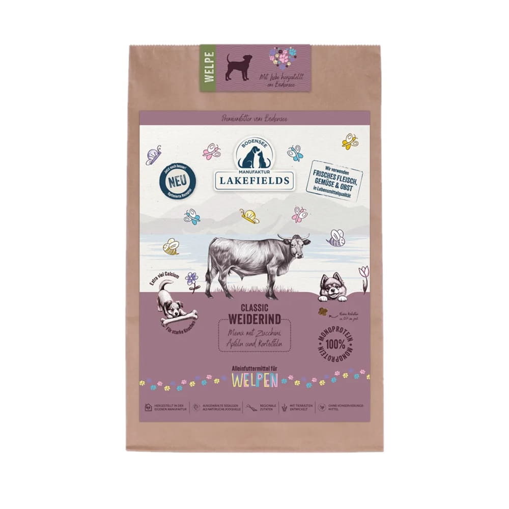 Chiots Classic – Bœuf de pâturage