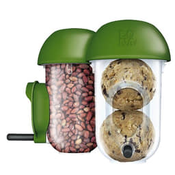 Mangeoire pour oiseaux "Silo D2 Combi" Vert
