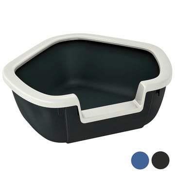 Dama corner litter box