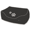Couverture de lit pour chien et chat Nio28, noir