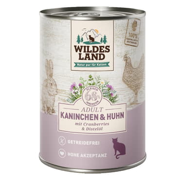 Feline Classic Adult lapin et poulet avec cannberges - en boîte
