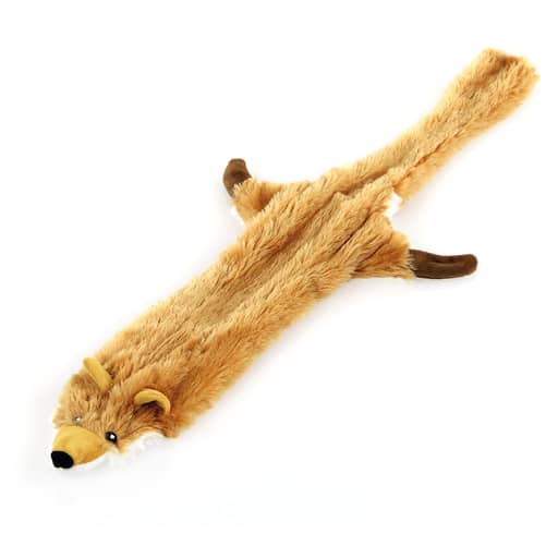 swisspet Jouet pour chien Schlappi renard XL, brun, avec son