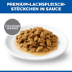 Feline Sterilised Cat Salmon - Frischebeutel