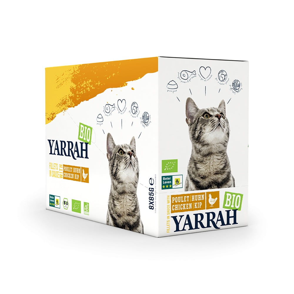 Bio Filets in Sauce mit Huhn - Pouch
