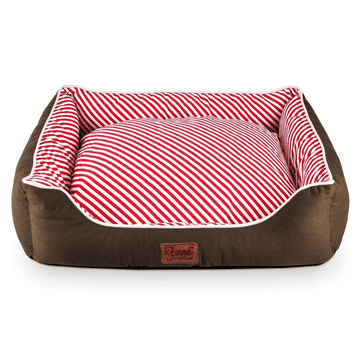 Lit pour chien Casadei - rouge / marron