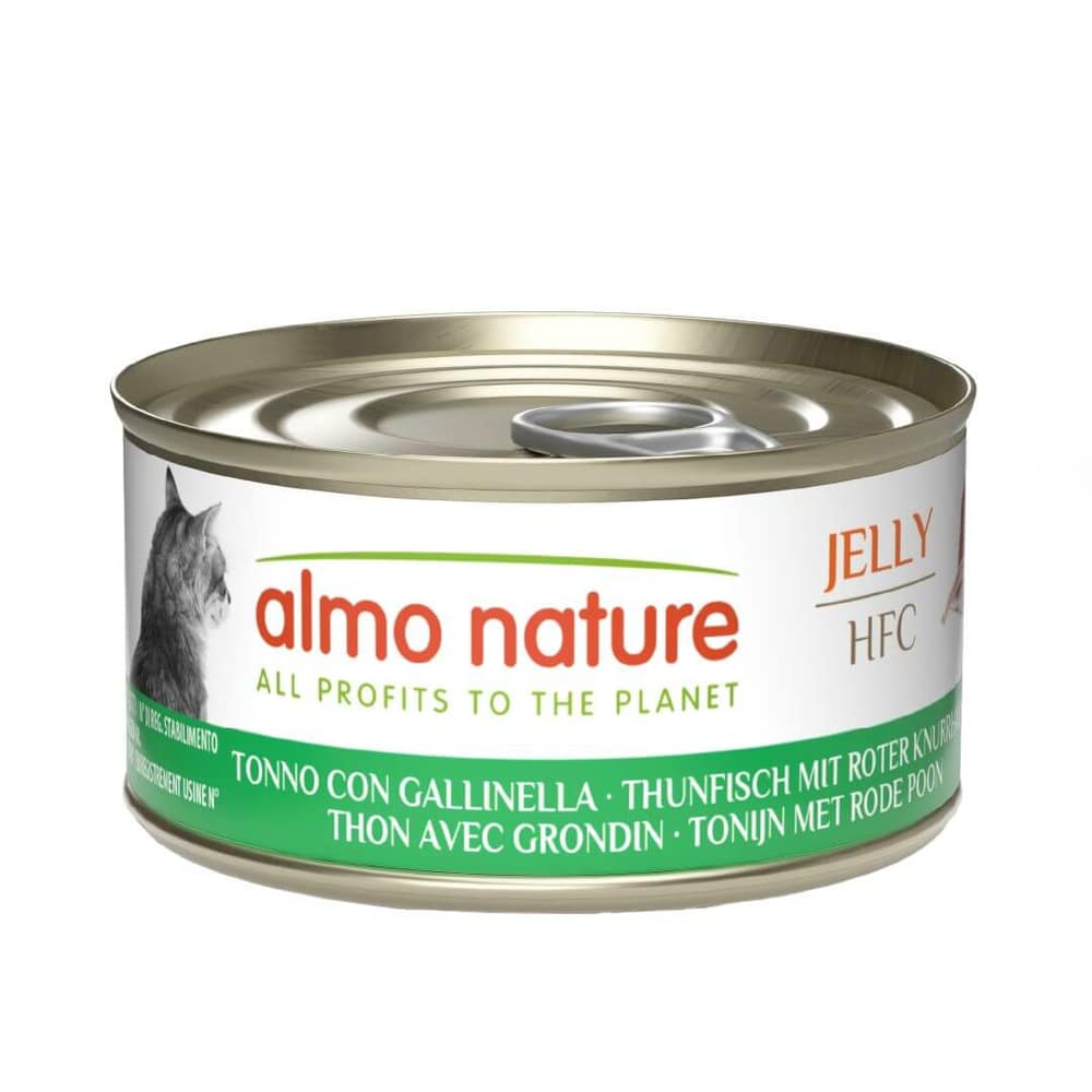 HFC Jelly / Thunfisch mit rotem Knurrhahn - Dose
