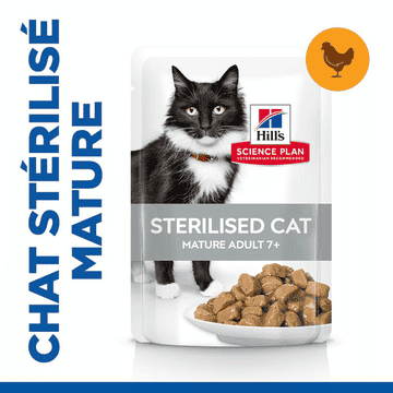 Feline Sterilised Mature Adult 7+ Chicken - Sachet