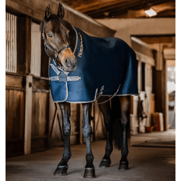 Rambo Airmax Cool-Down Blanket, Navy/Silver