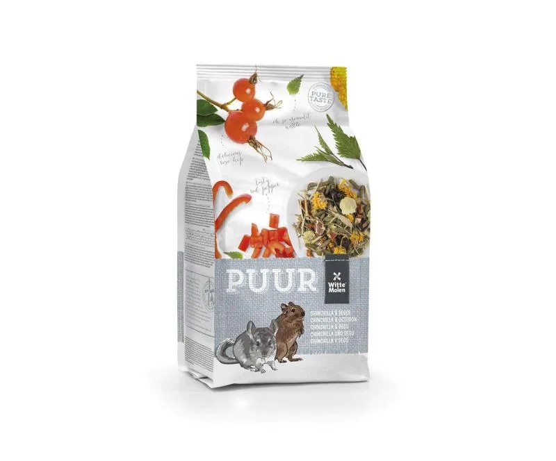 Aliment complet pour chinchilla + octodon Puur