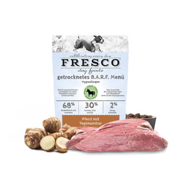 Trockenbarf Hypoallergen-Menü Pferd mit Topinambur