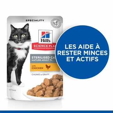 Feline Sterilised Mature Adult 7+ Chicken - Sachet