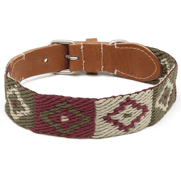 Halsband Ethnic, grün
