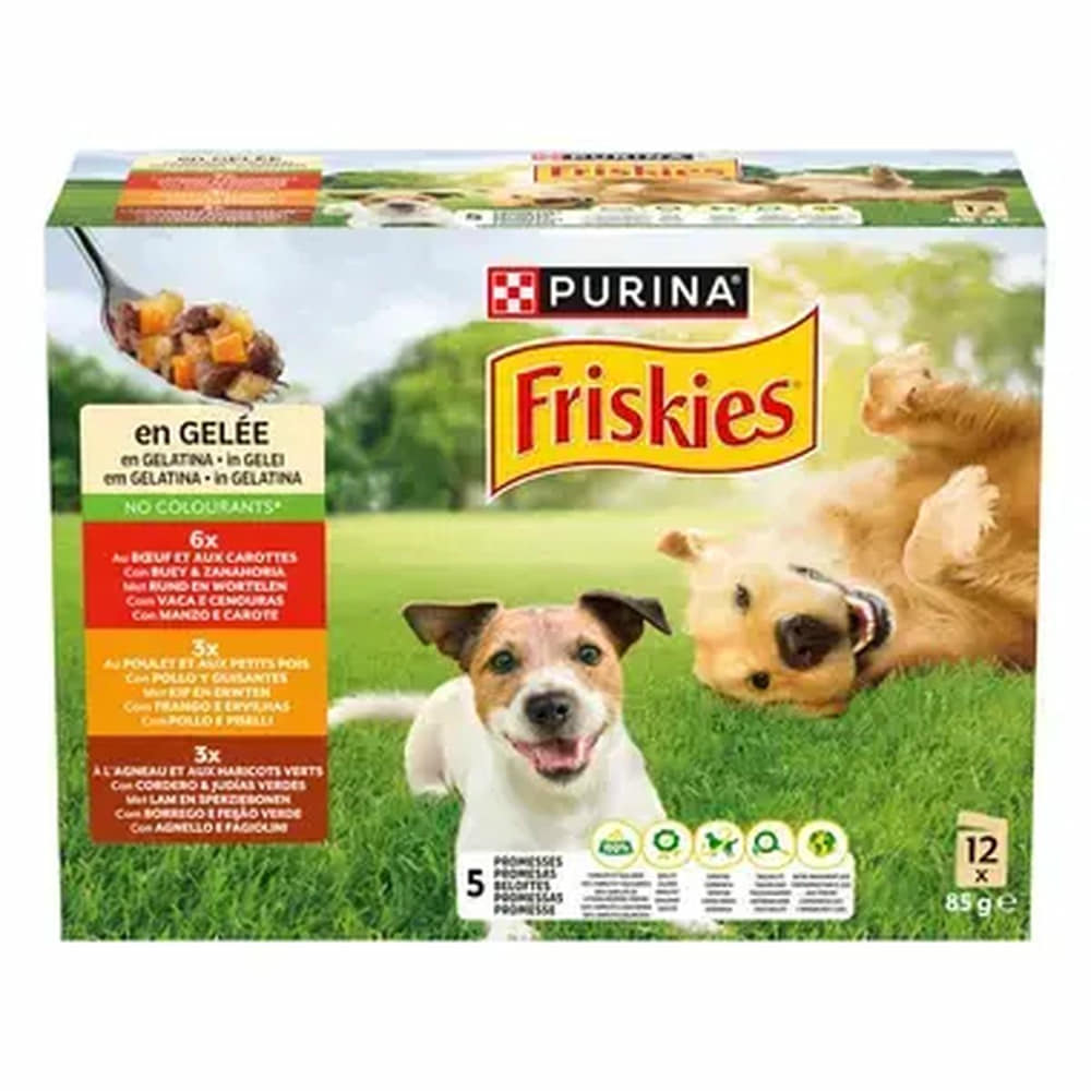 Dog Adult gelée de poulet, bœuf et agneau