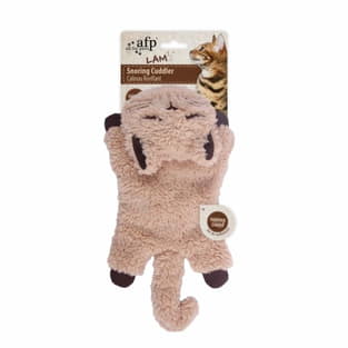 Lambswool Snoring Cuddler-Cat