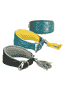 Active Comfort Halsband für Windhunde, petrol/gelb
