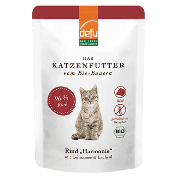 Katze Bio-Rind Harmonie