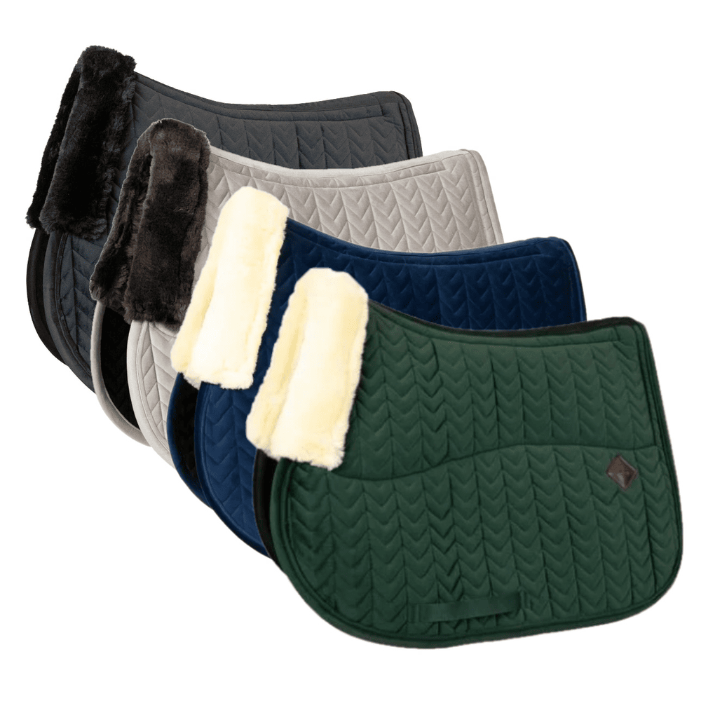 Skin Friendly Velvet Saddle Pad Jumping