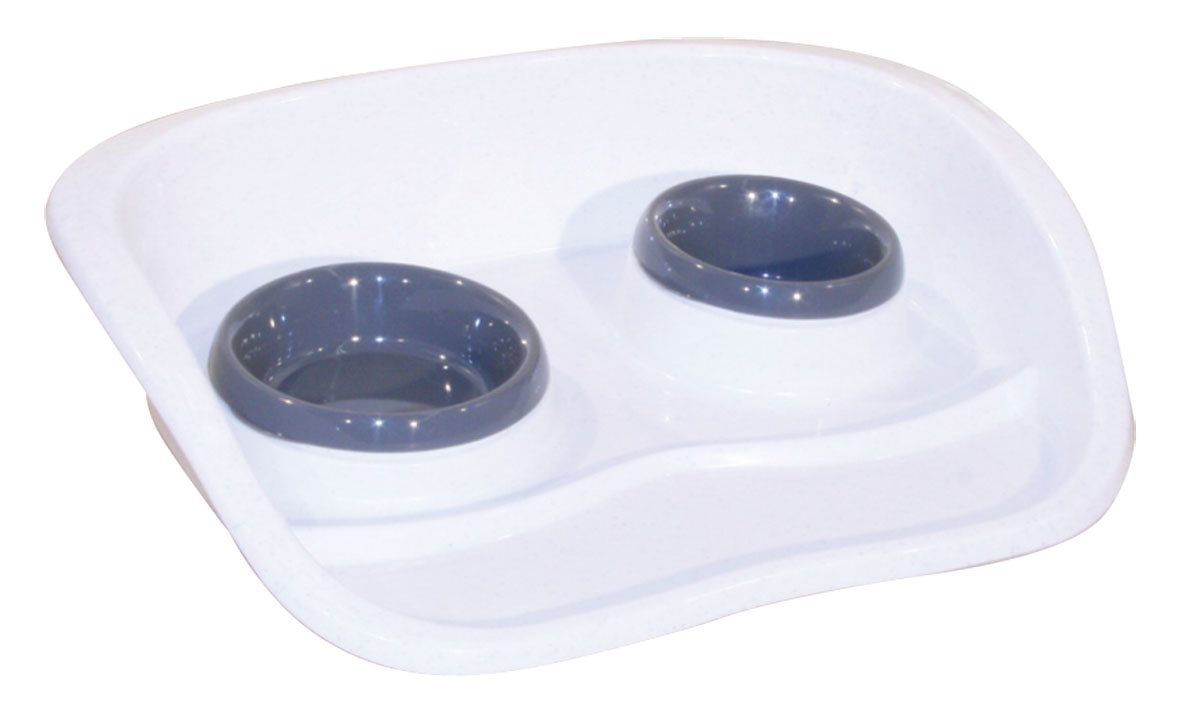 Pet Service-Set, granit / gris