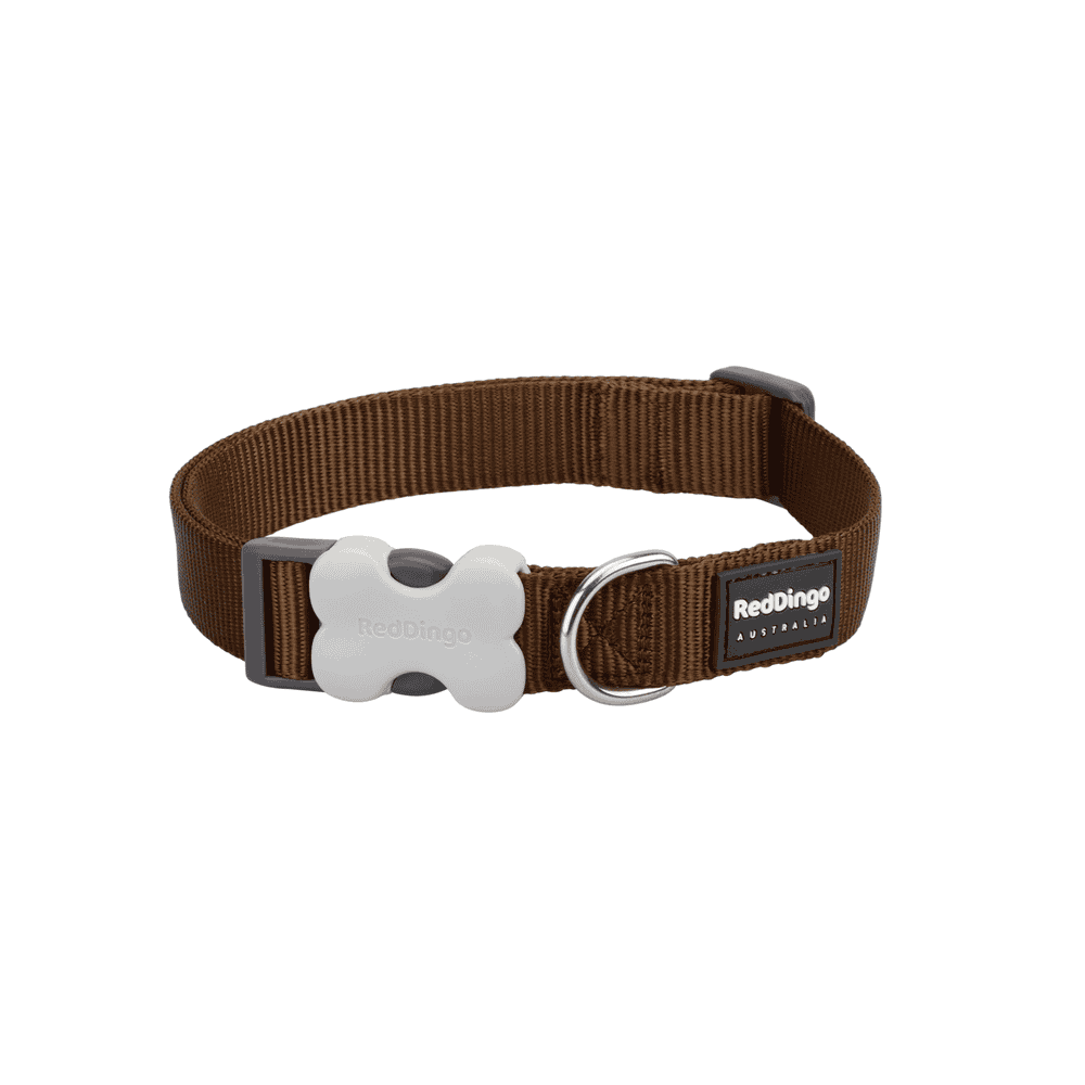 Halsband Plain Classic Brown